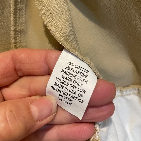 BETSEY JOHNSON khaki tan skull buttons denim jean military jacket, size 0 - Picture 11 of 13